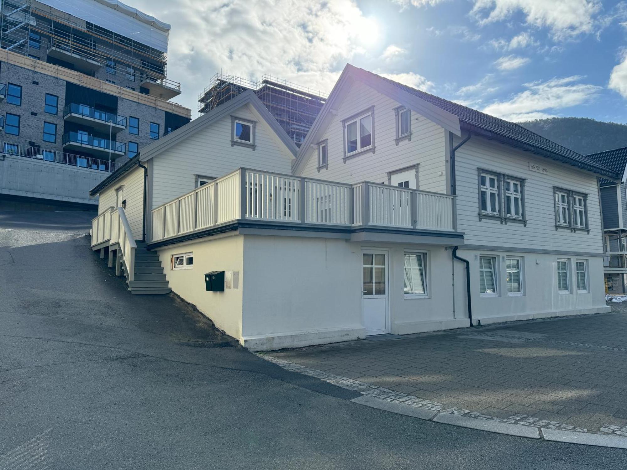 Charming House In The Harbour Of Jorpeland Leilighet Eksteriør bilde